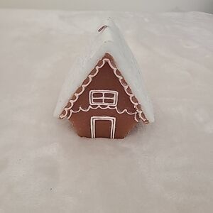 Unique Target Threshold Christmas Gingerbread Frosting Figural Candle 4½"